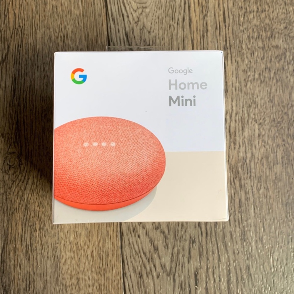 Red Google Nest Mini 2nd Generation